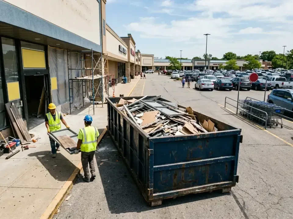 retail-store-renovation-debris-003 — frequently asked questions, Roll-off Dumpster Rentals in Concord, NC